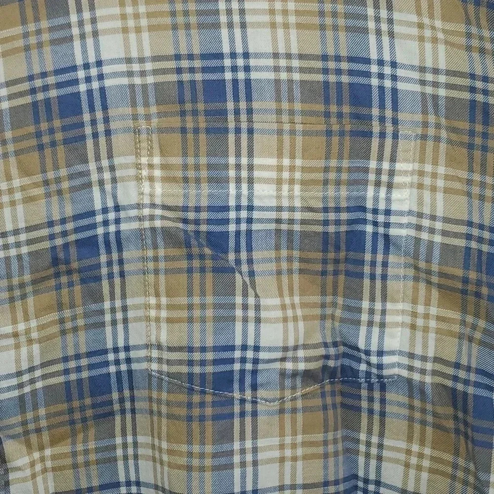 Peter Millar Crown Shirt Plaid Mount Pearl Men's Size XXL - Picture 9 of 12